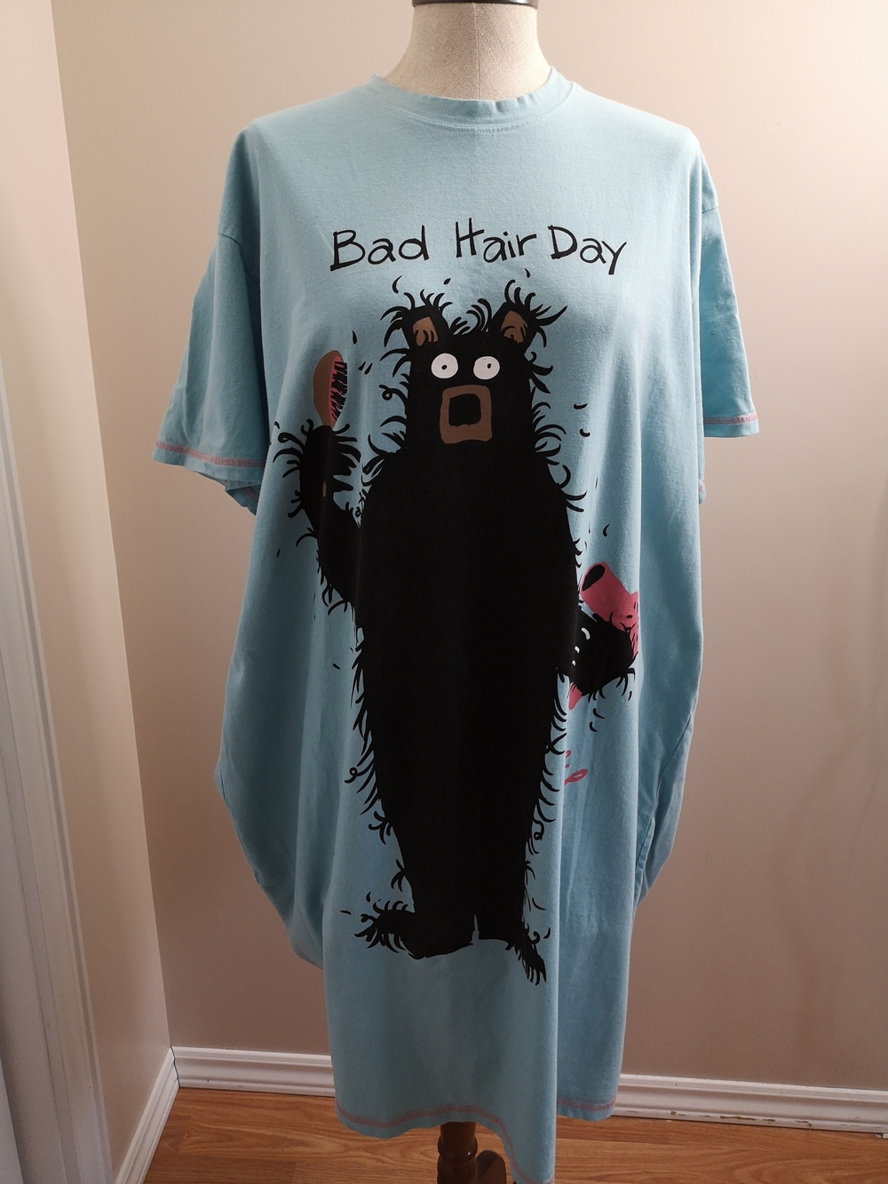 Hatley Oversize Light Blue Tee Night Shirt Size O/S